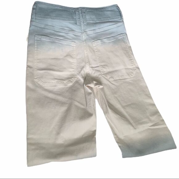 Anthropologie High-Rise Dip-Dyed Slim Jeans - Picture 5 of 6